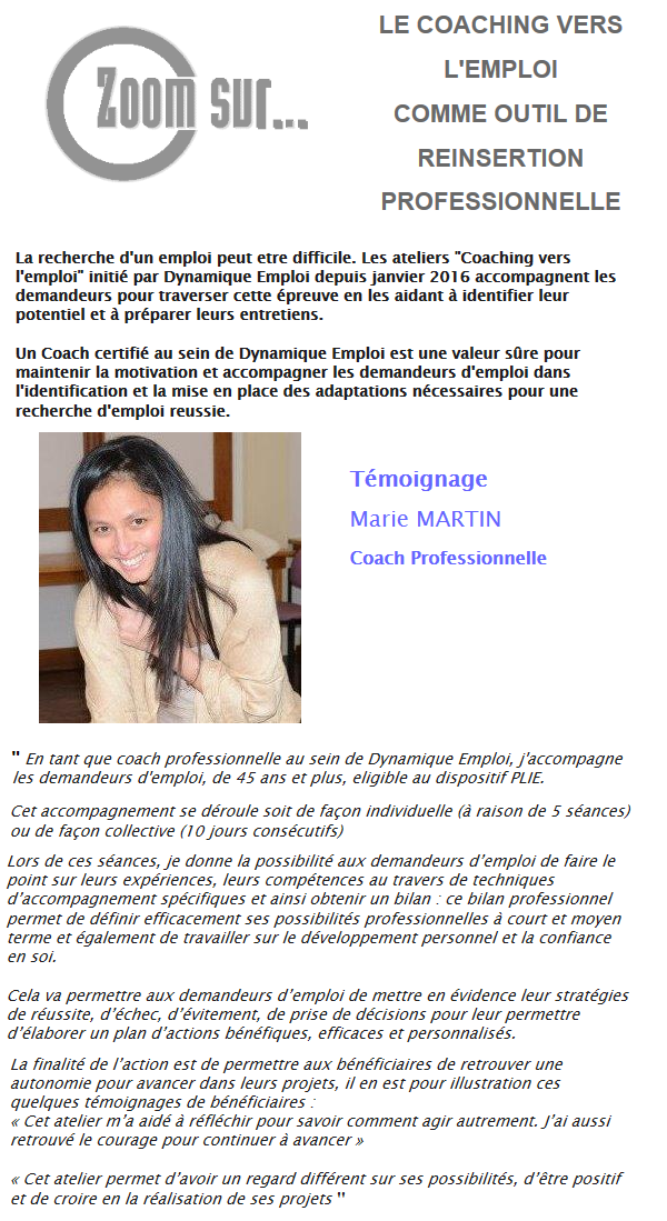 Dynamique Emploi Dynamique Emploi